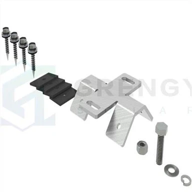 Corrugated Saqaf Solar Panels Immuntar Bracket