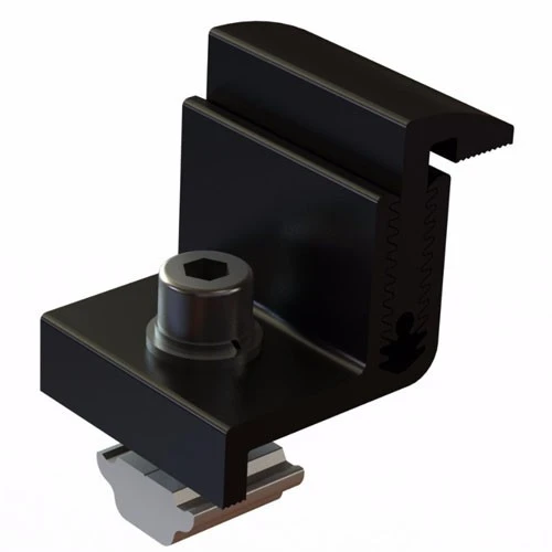 Adjustable solar  clamp