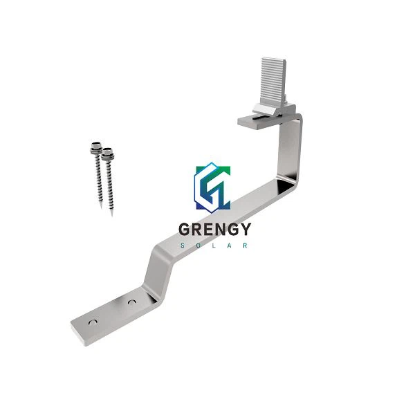 #7 solar hook for flat tile roof