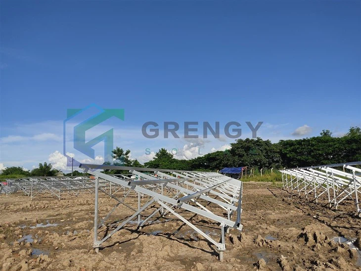 Fixed Tilt Solar Mounting Structure