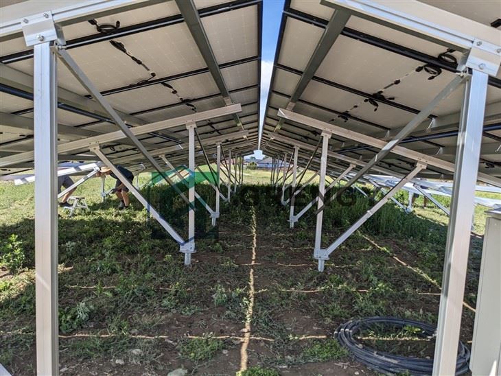 Ground Mount Solar Structure