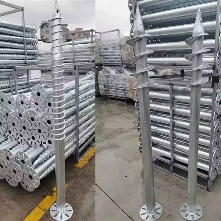 Heavy Duty Helical Screw Piles For Solar Ground Racking best