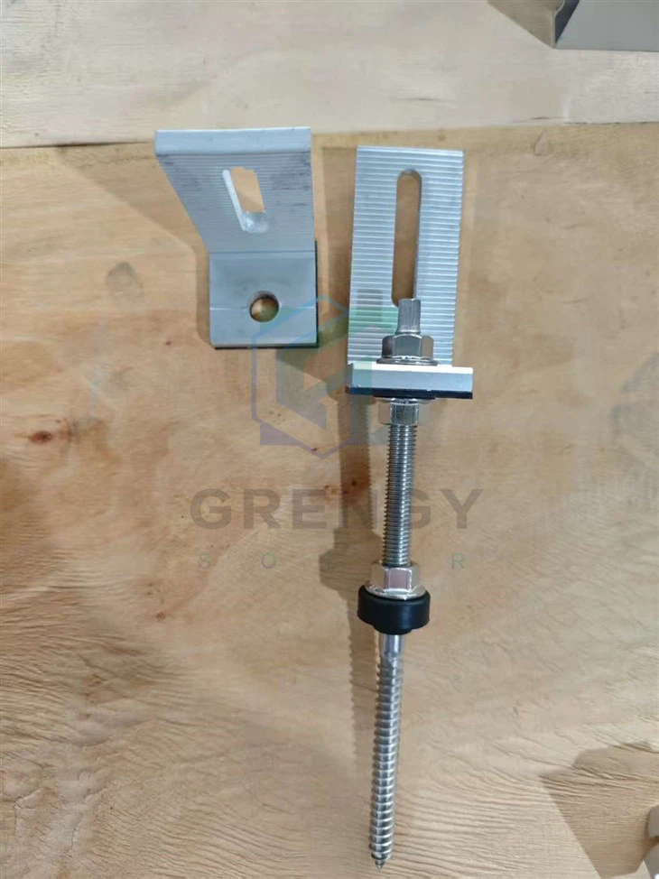 L-Shaped Mounting Bracket For Metal Roof Photovoltaic (PV) Installation Kits high quality