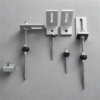 Aluminju L Sieq Solari Saqaf Bracket