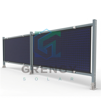 -Effiċjenza Għolja Vertikali Agri-Racking PV