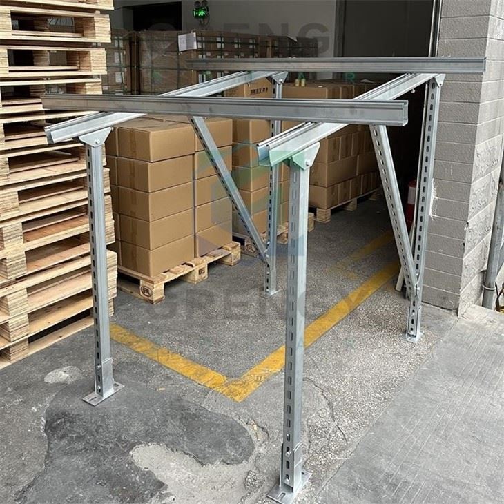 Solar Panel Mounting For Ground
